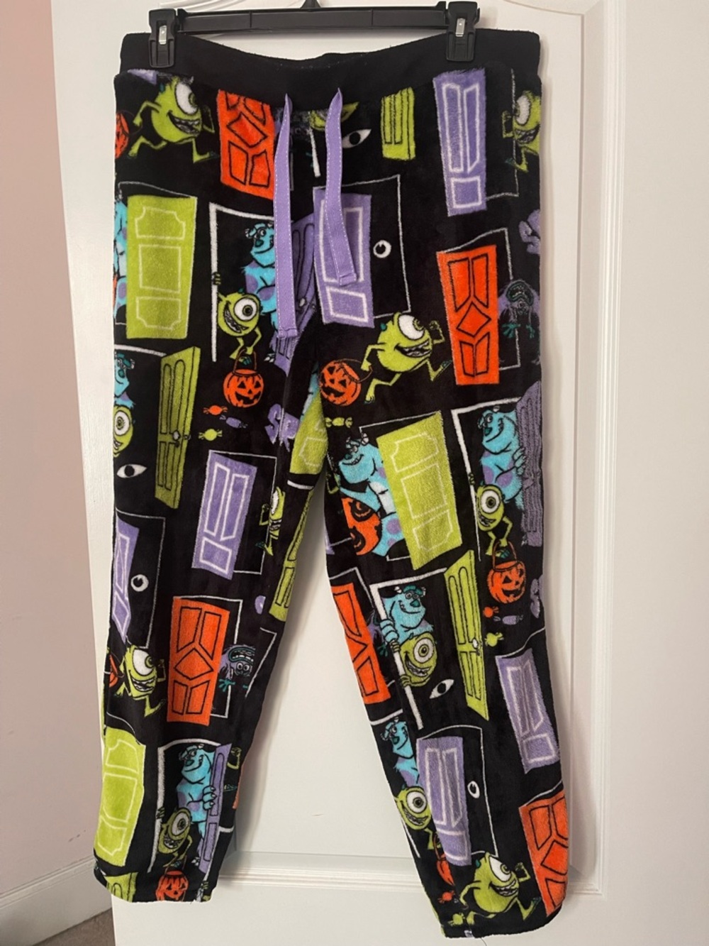 Disney Pixar Monsters University Women’s Halloween Pajama Pants Size XL